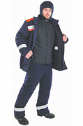 Костюм от электродуги зимний куртка/брюки 85 кал/см2 класс 7 (IV и «особые» климатические пояса) арт.СП08-З/V-2)