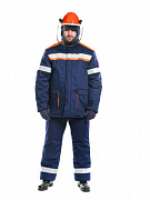 Костюм от электродуги зимний куртка/брюки 85 кал/см2 класс 7 (I-III климатические пояса) (арт.СП08-З/V-1)