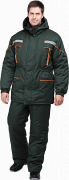 Куртка зимняя Ландшафт зеленая тк.смесовая (арт.СП-Кур 651)