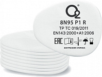 Предфильтр противоаэрозольный О2 8N95P1 R (аналог 3М 5911)
