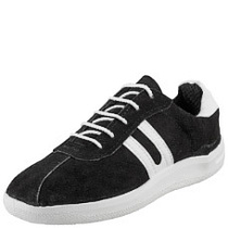 *Кроссовки Люкс ПУ велюровые черные (арт. с-108720)