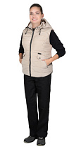 Жилет утепленный Ультра женский бежевый арт. с- 144835