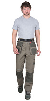 Брюки рабочие Токио песочный/хаки 100% х/б (арт. с-107638)