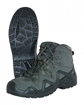 Ботинки замшевые Дозор ПУ-нитрил оливковые (арт. с-140936)