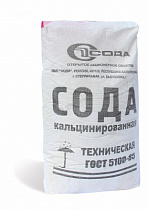 Сода кальцинированная 25 кг /цена за кг/