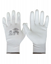 *Перчатки НейпПол-Б нейлон/полиуретан белый (арт.с-03054)