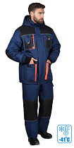 Костюм зимний Манхеттен М куртка/бр. тк. Мембрана синий/черный с-157901