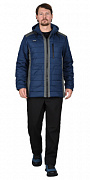Куртка зимняя  УРБАН синяя с серым с-149995