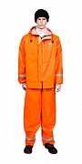 Комплект влагозащитный Fisherman`s WPL куртка/полукомбинезон оранжевый 500 гр/м2 (арт.с-02930)