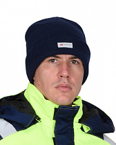 Шапка зимняя трикотажная с тинсулейтом с-156564