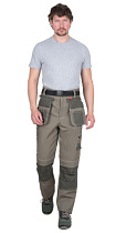 Брюки рабочие Токио песочный/хаки 100% х/б (арт. с-107638)